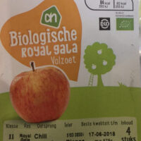 Biologische royal gala