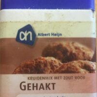 Kruidenmix met zout voor Gehakt