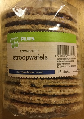 Roomboter stroopwafels Roomboter stroopwafels