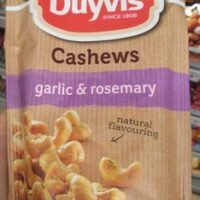 Cashews garlic & rosemary