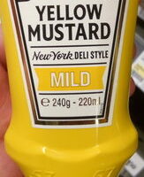 Heinz Yellow Mustard New York Deli Style Mild